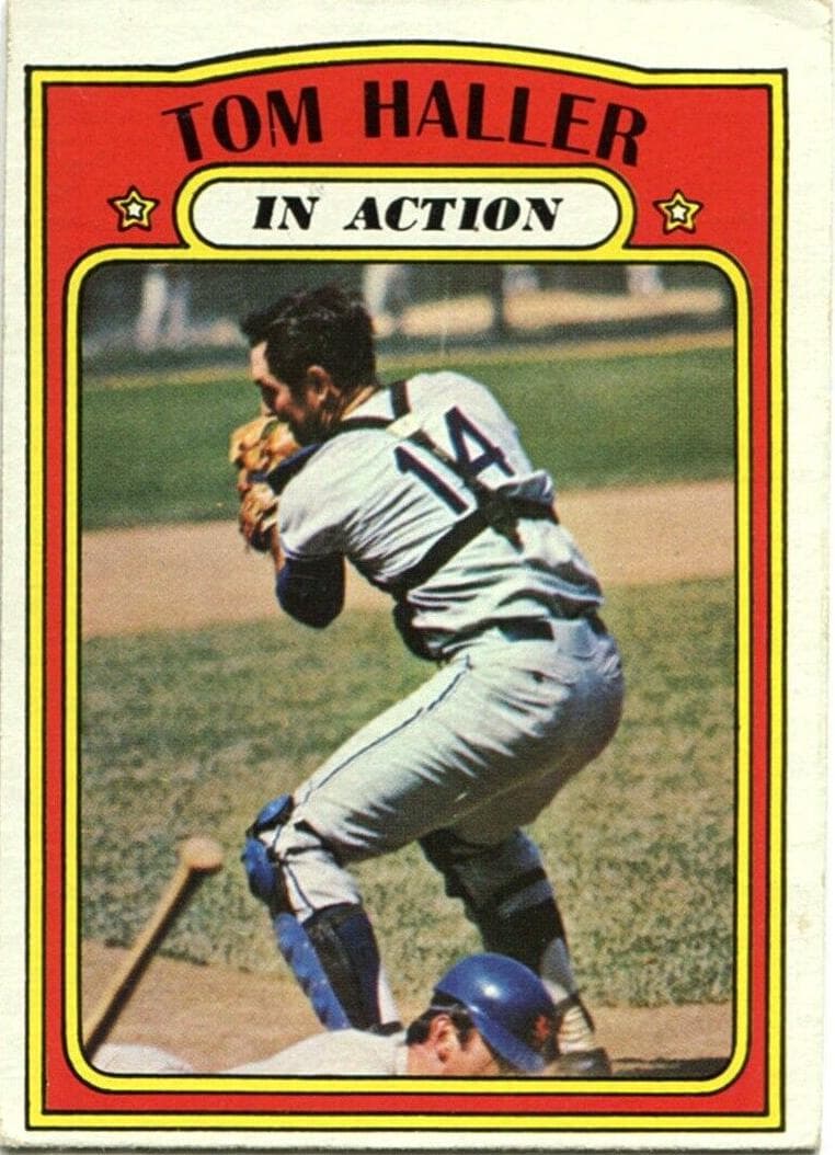 Tom Haller 1972 topps Topps