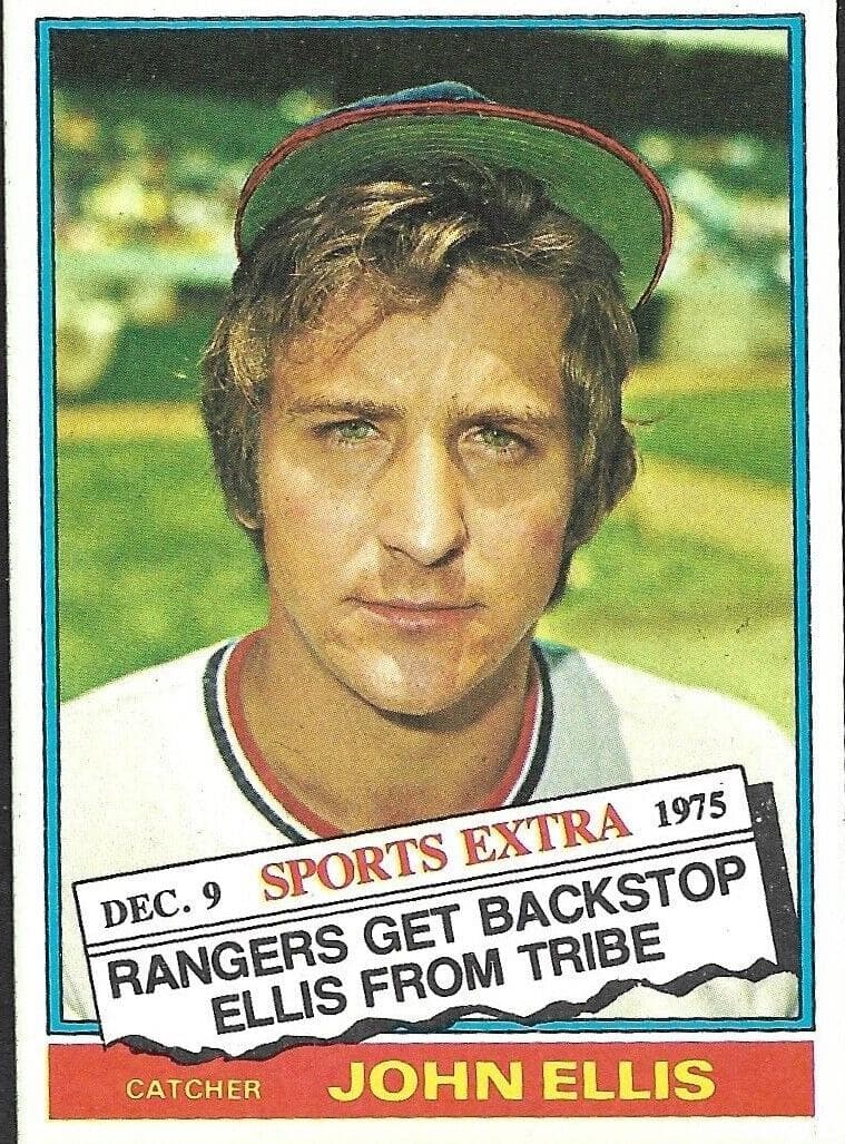 John Ellis 1976 topps Topps
