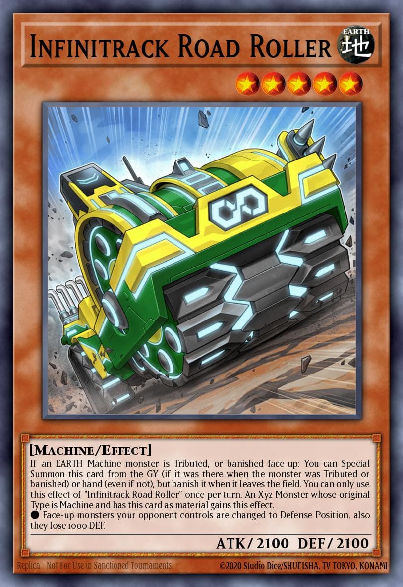Infinitrack Road Roller 2023 Yu-Gi-Oh! Japanese Cyberstorm Access