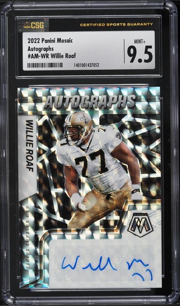 Willie Roaf 2022 panini Panini Mosaic