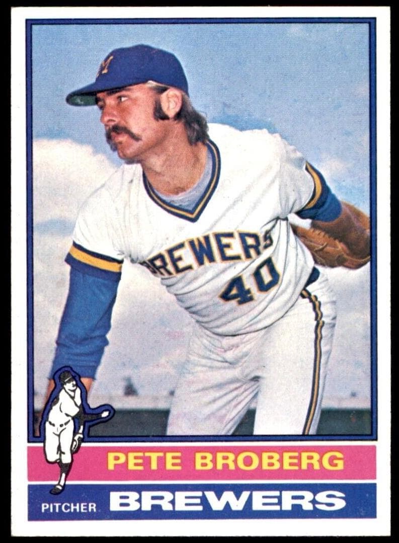 Pete Broberg 1976 topps Topps