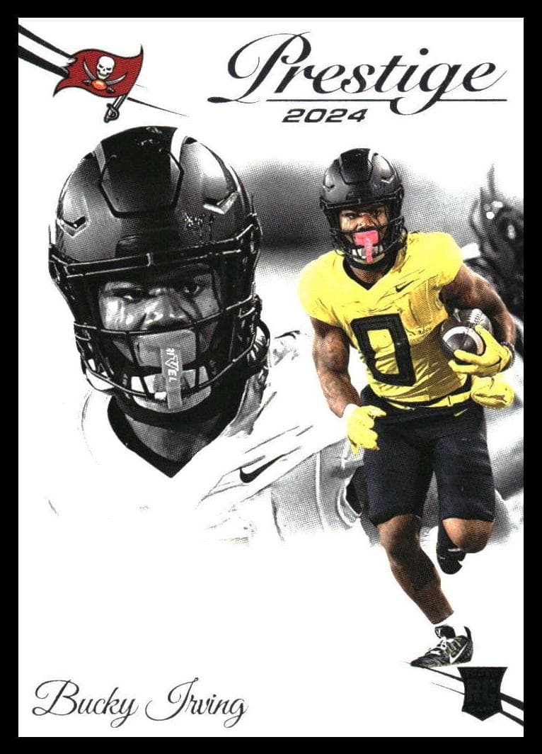 Bucky Irving trading card