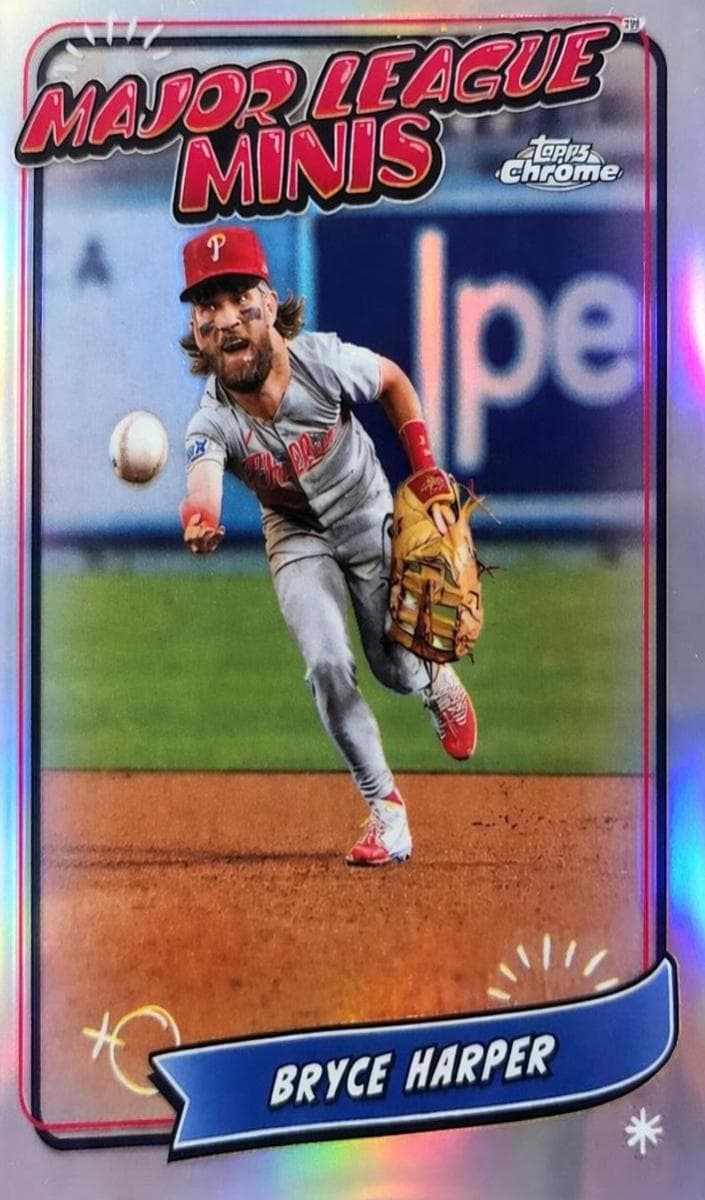 Bryce Harper 2024 topps Topps Chrome Update