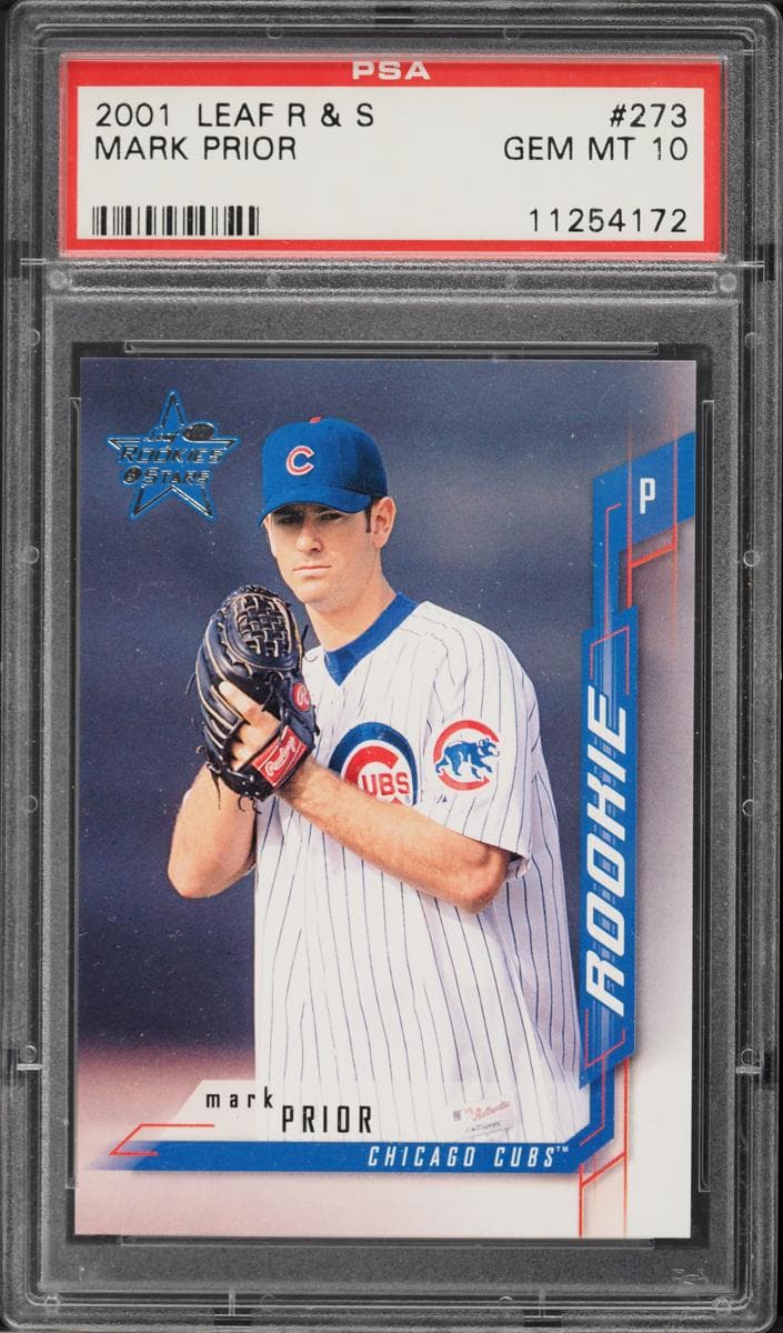 Mark Prior 2001 leaf Leaf Rookies & Stars