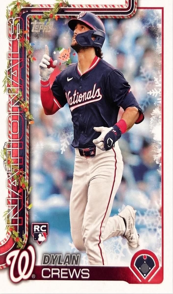 Dylan Crews 2025 topps Topps Holiday