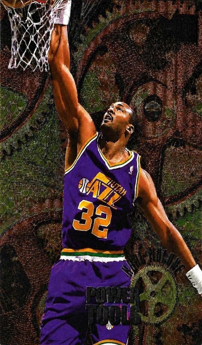 Karl Malone 1996 fleer Fleer