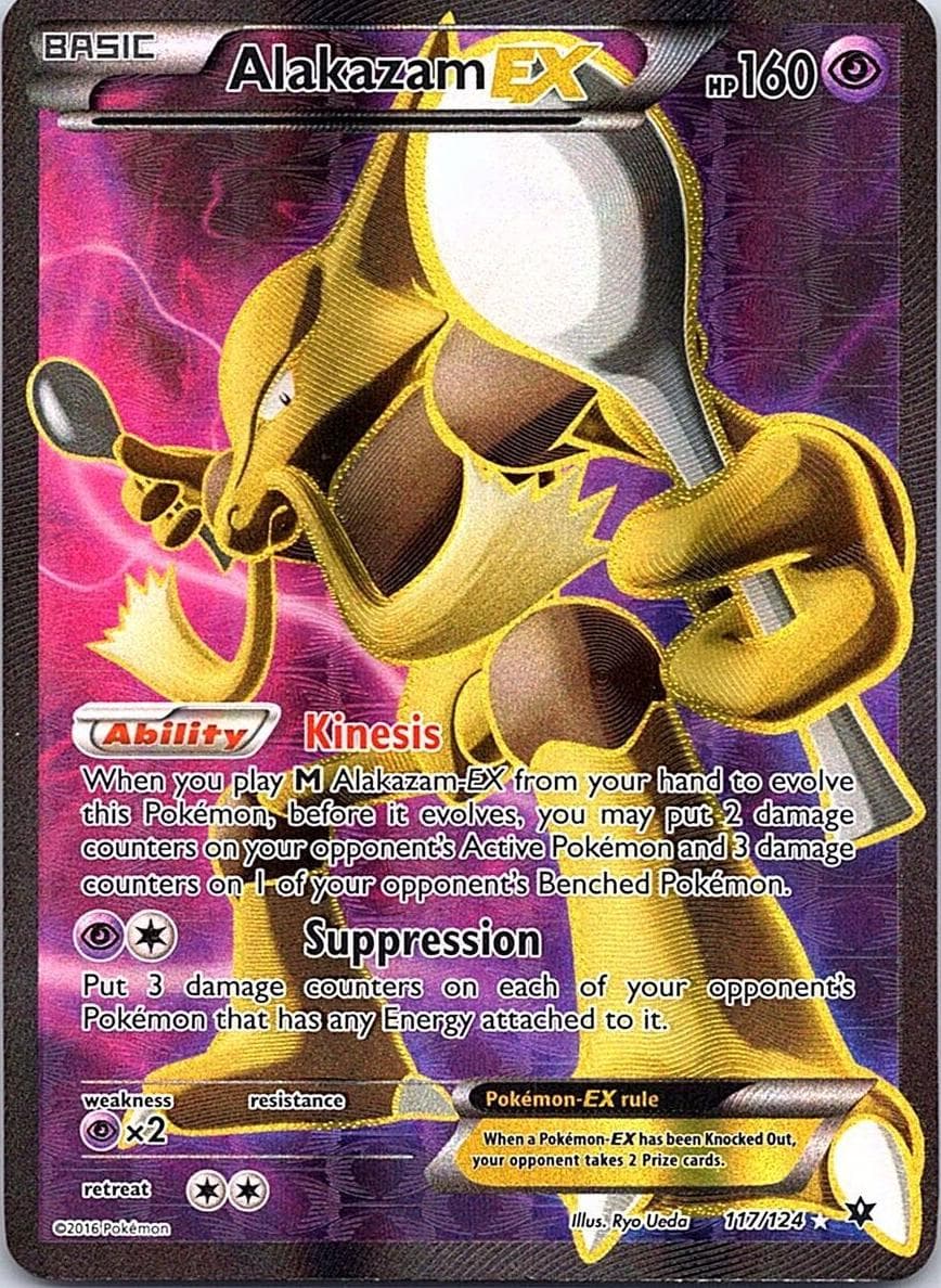 Alakazam ex trading card