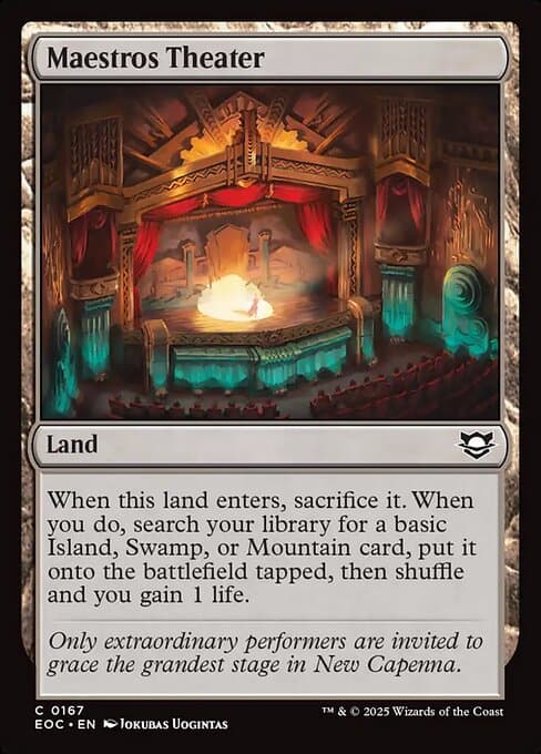 Maestros Theater 2025 Magic: The Gathering