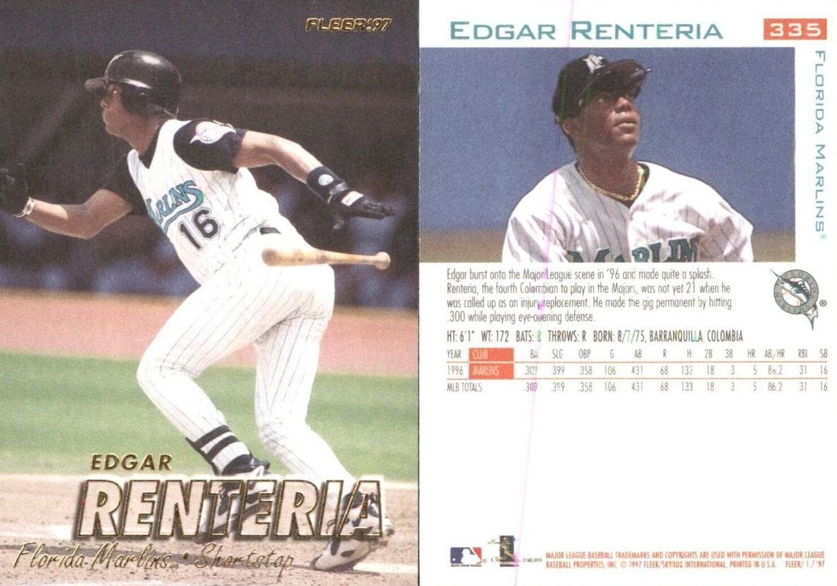 Edgar Renteria #335