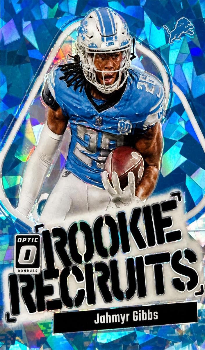 Jahmyr Gibbs 2023 panini Donruss Optic