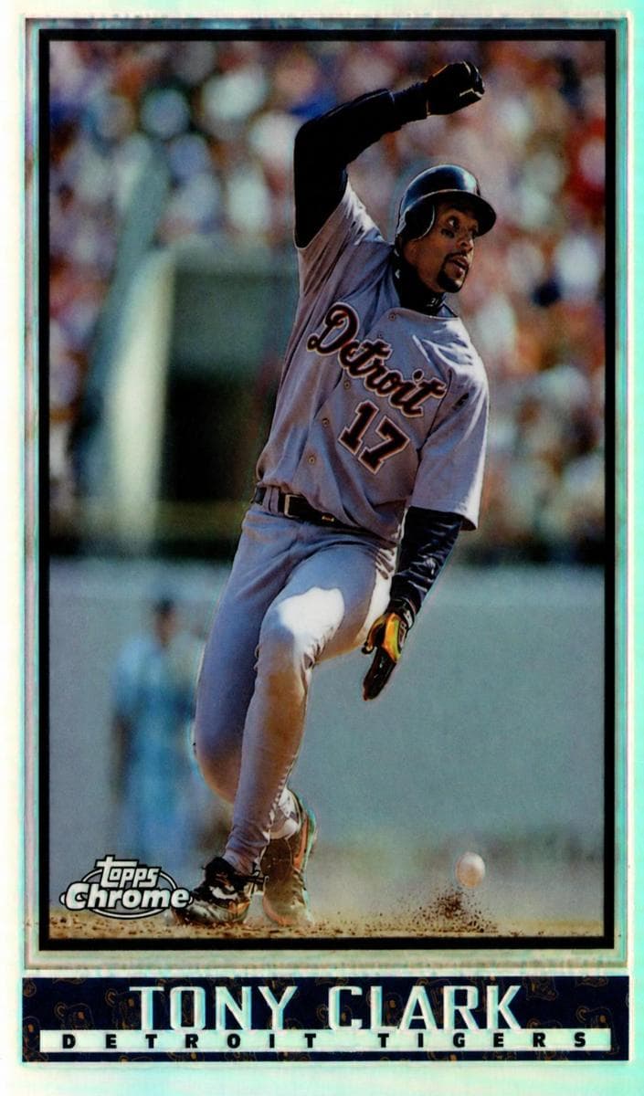 Tony Clark 1998 topps Topps Chrome