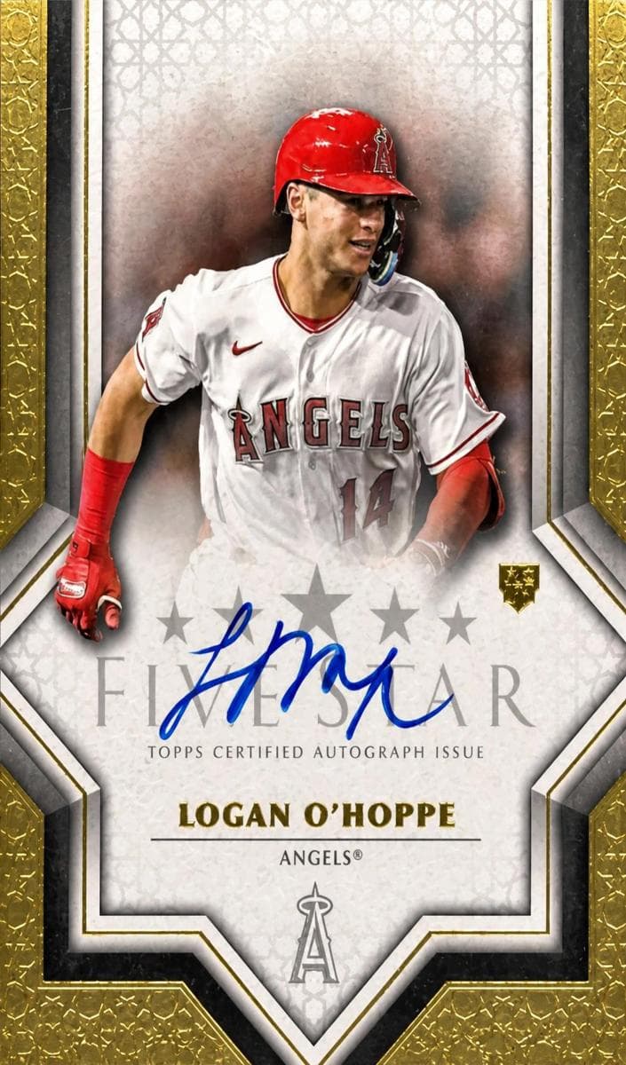 Logan O'Hoppe 2023 topps