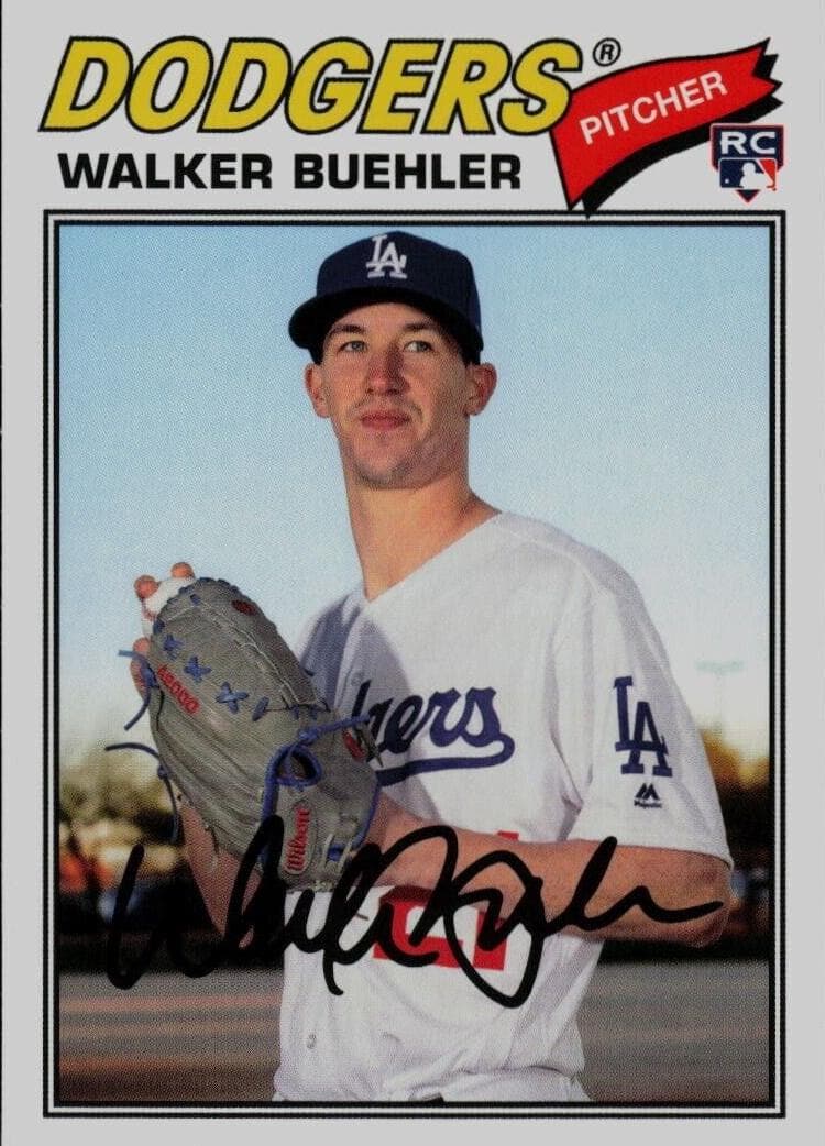 Walker Buehler 2018 topps