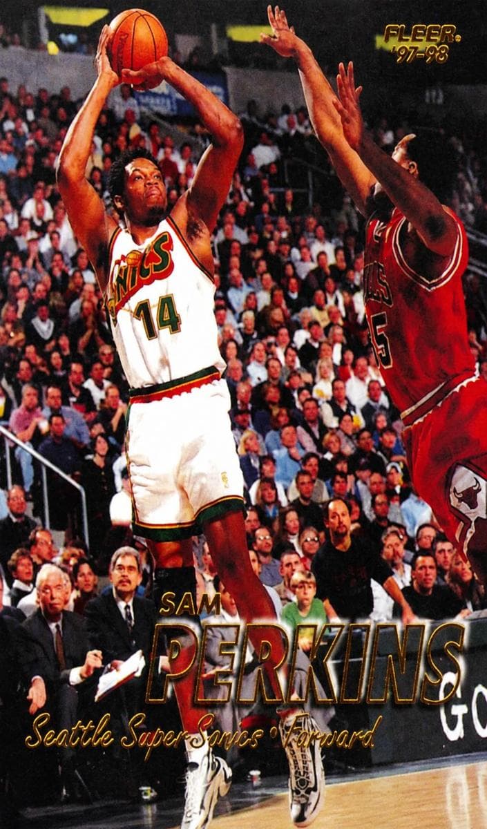 Sam Perkins 1997 fleer Fleer