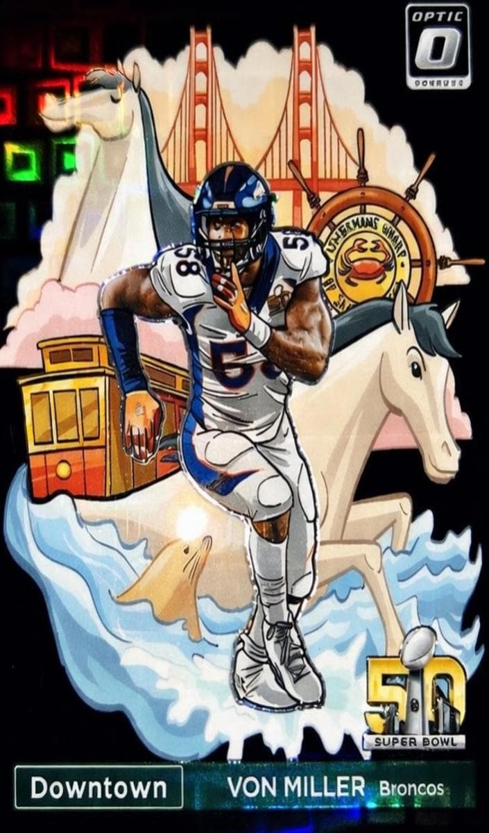 Von Miller 2023 panini Donruss Optic