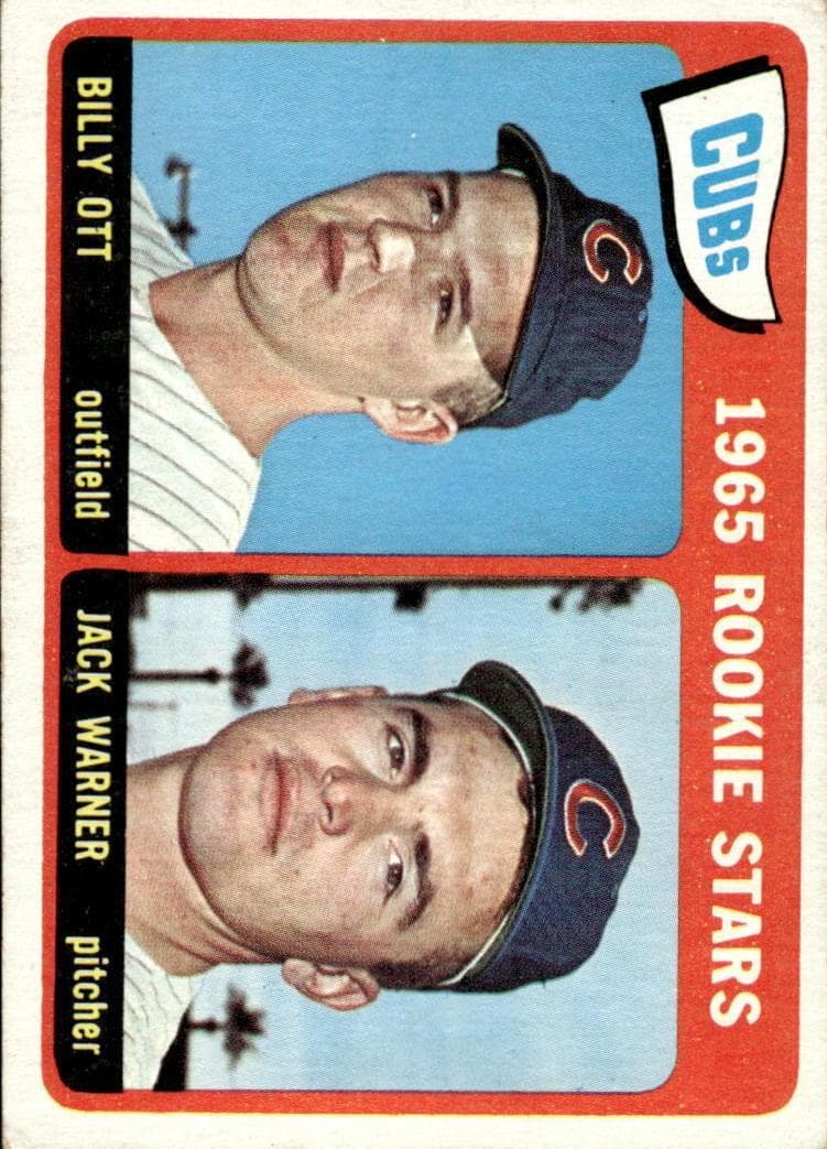 Cubs 1965 Rookie Stars (Billy Ott / Jack Warner) #354