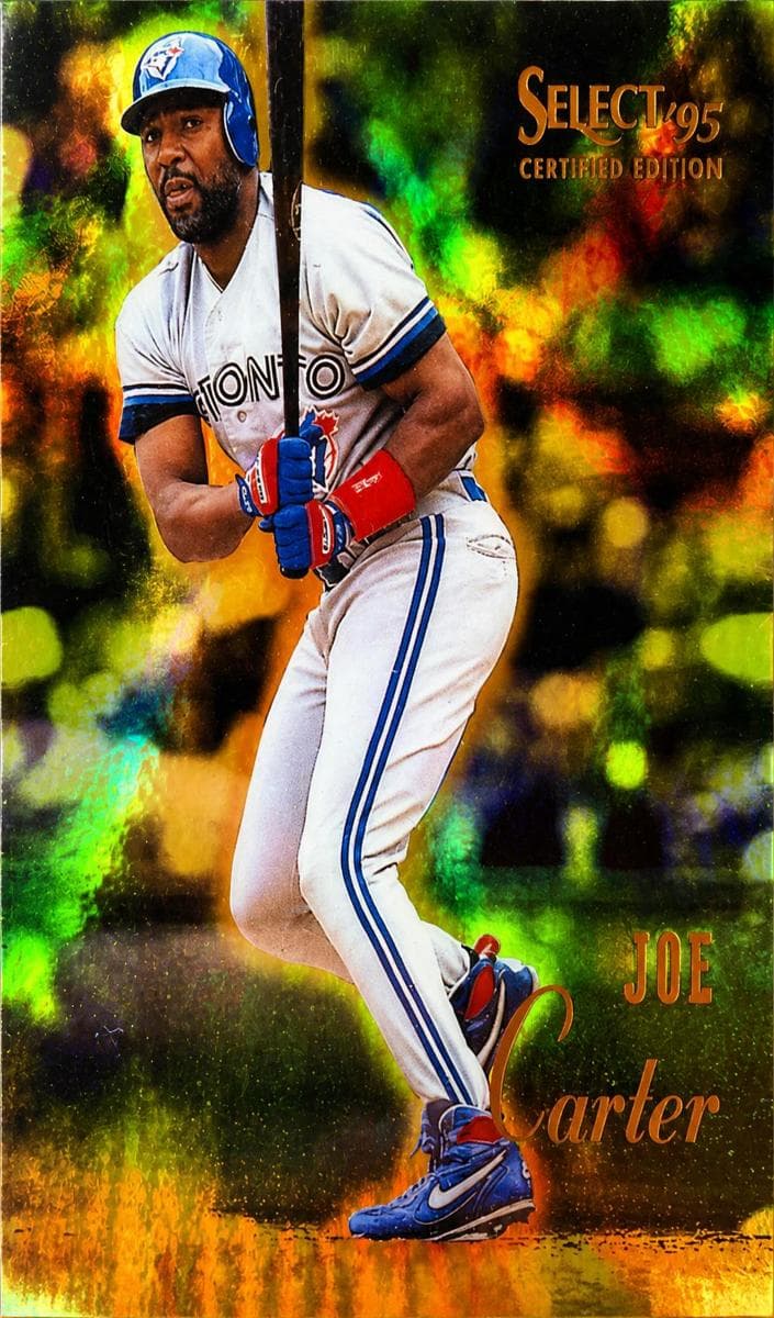 Joe Carter 1995 panini