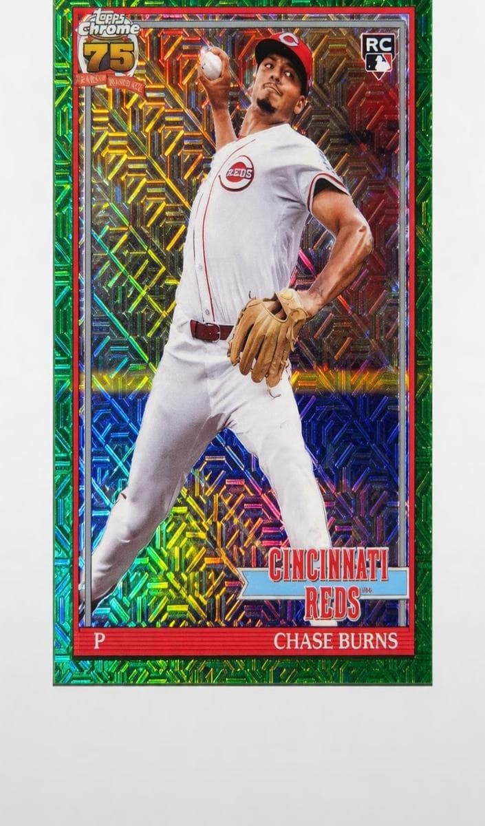 Chase Burns 2026 topps Topps