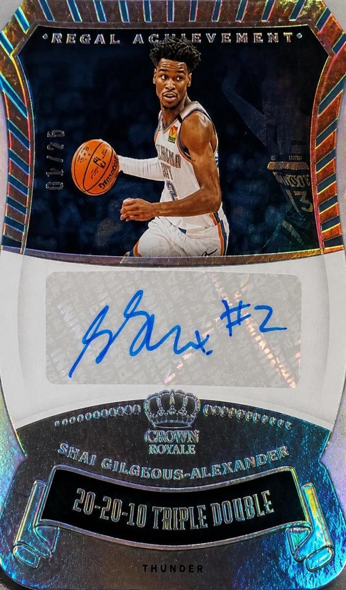 Shai Gilgeous-Alexander 2020 panini