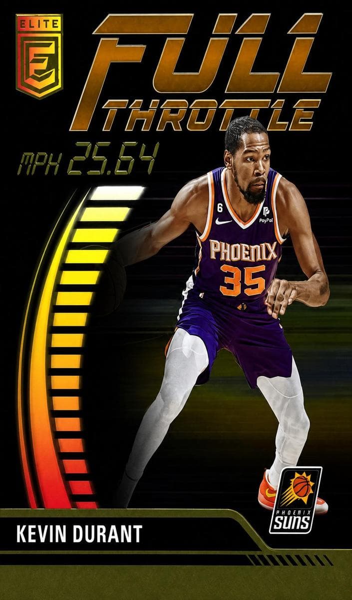 Kevin Durant 2023 panini Donruss Elite