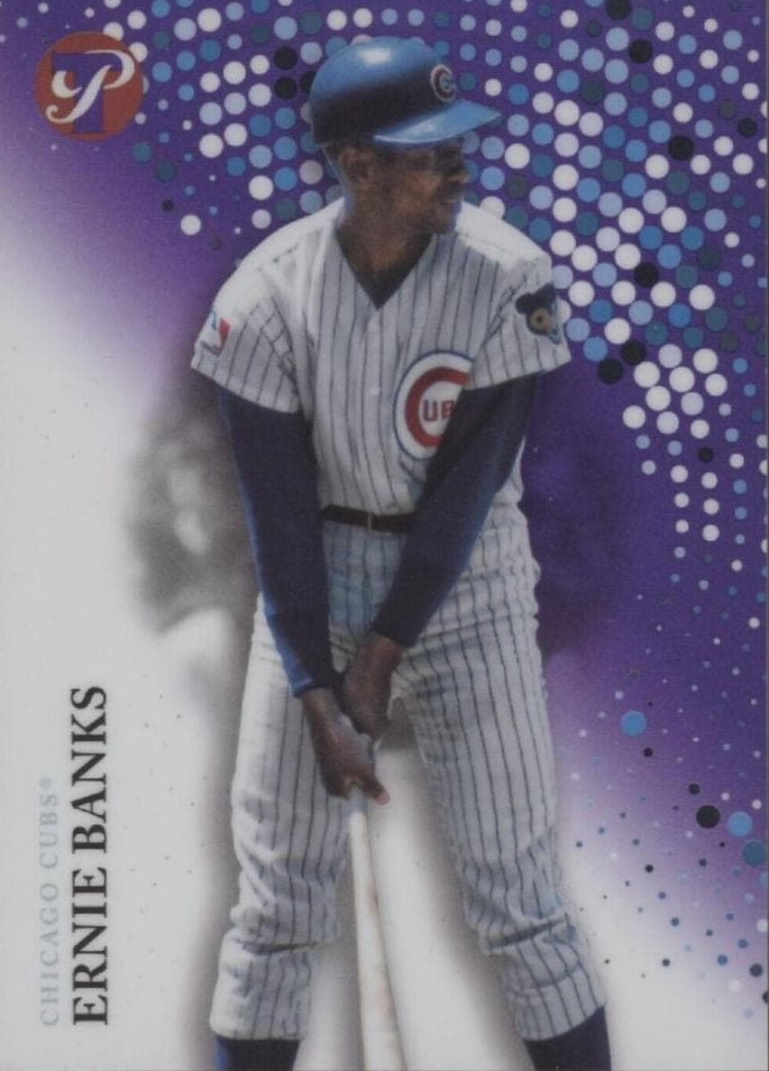 Ernie Banks 2022 topps Topps Pristine
