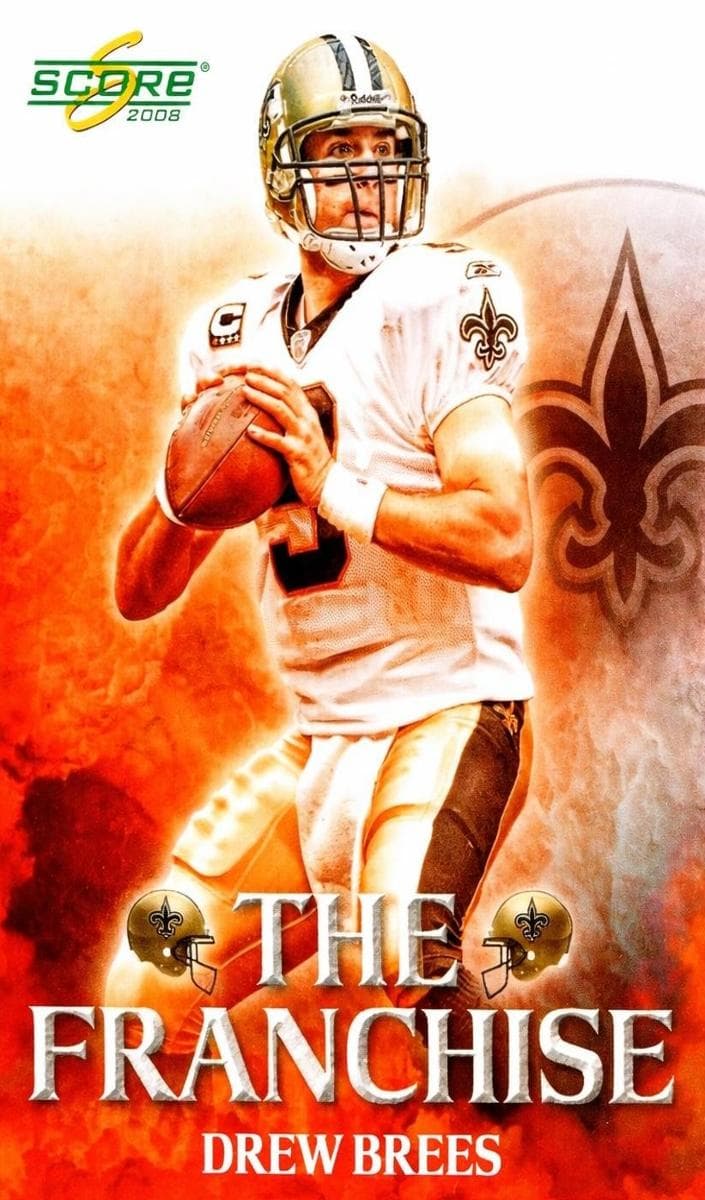Drew Brees 2008 panini