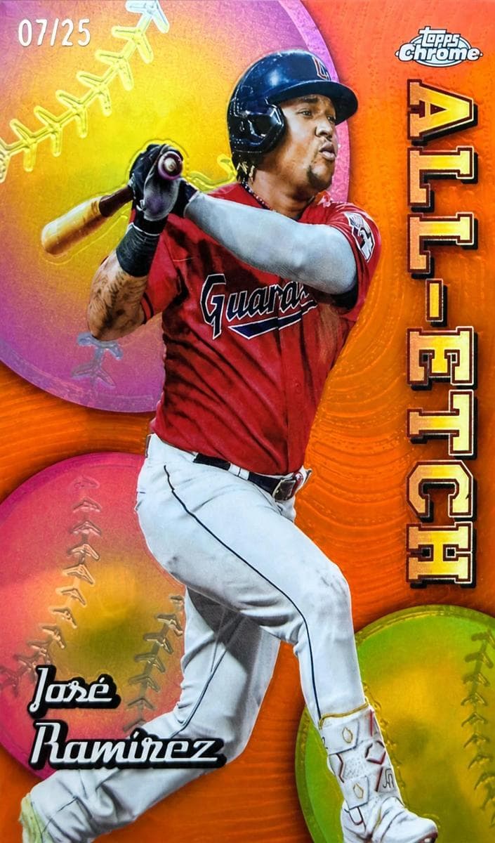 Jose Ramirez 2024 topps Topps Chrome