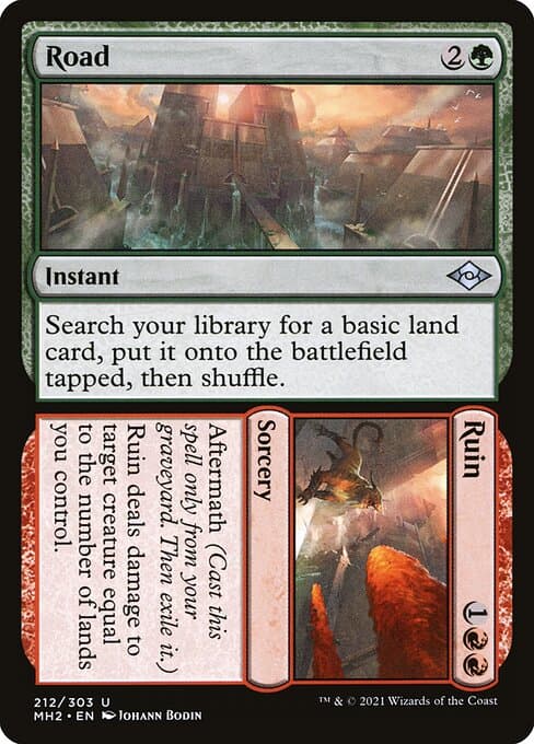 Road & Ruin 2021 Magic: The Gathering Modern Horizons 2