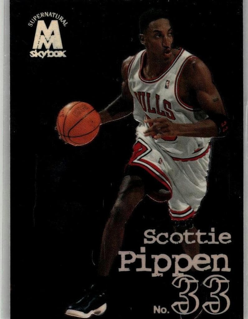 Scottie Pippen 1998 skybox Molten Metal