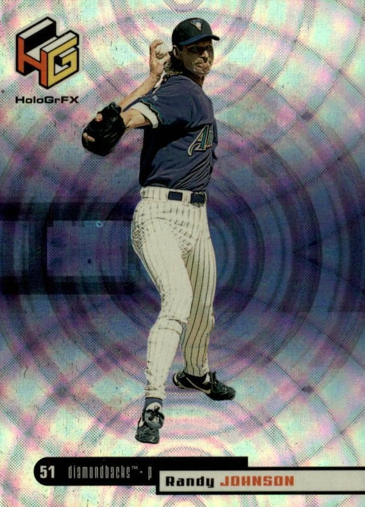 Randy Johnson 1999 upper-deck Upper Deck HoloGrFX