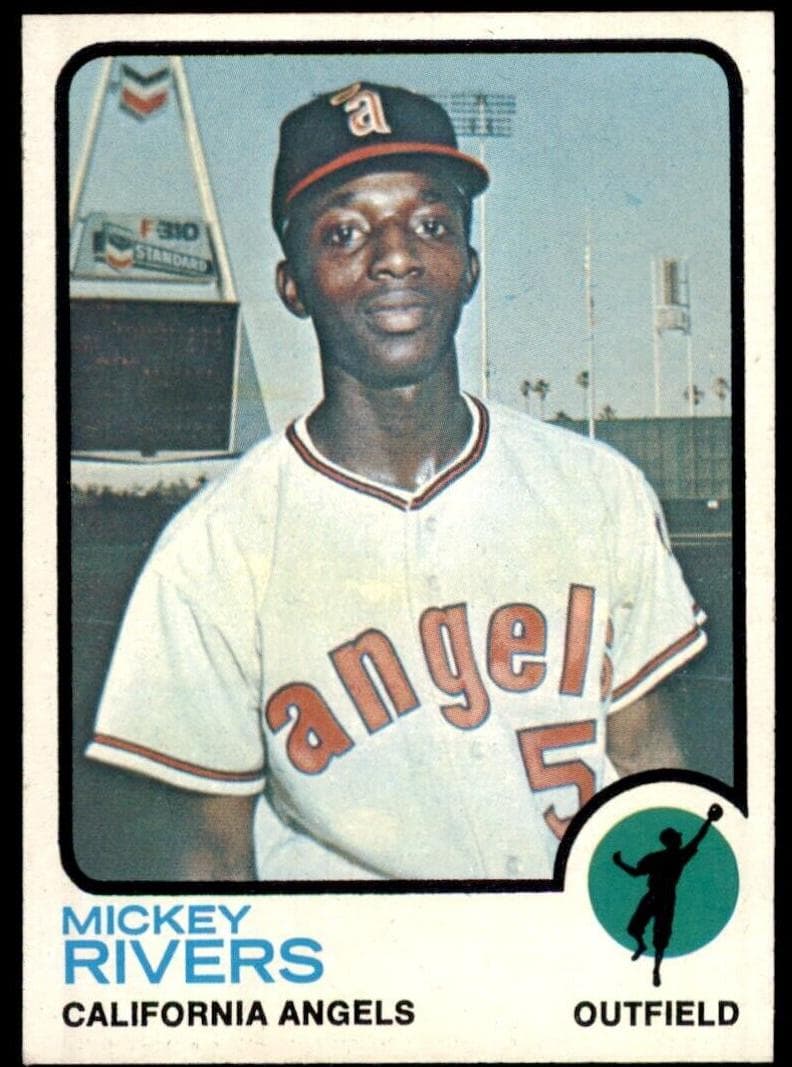 Mickey Rivers 1973 topps Topps