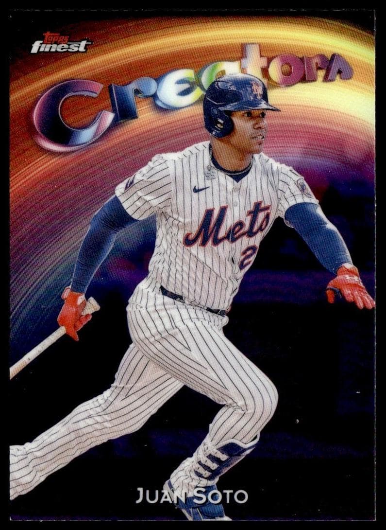 Juan Soto 2025 topps Topps Finest