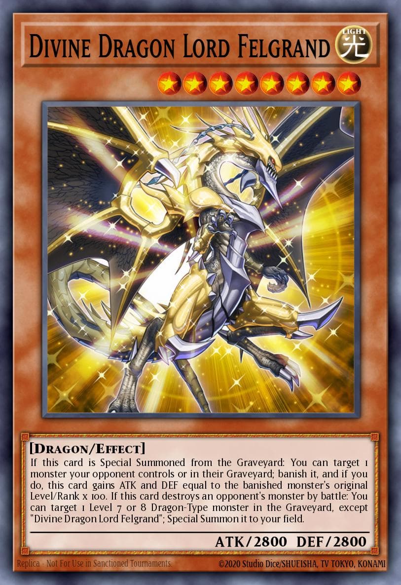 Divine Dragon Lord Felgrand #SR02-EN001