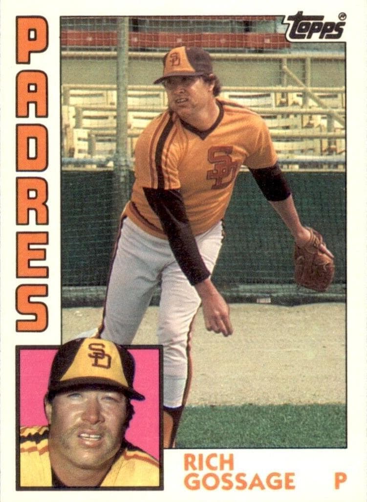 Rich Gossage 1984 topps