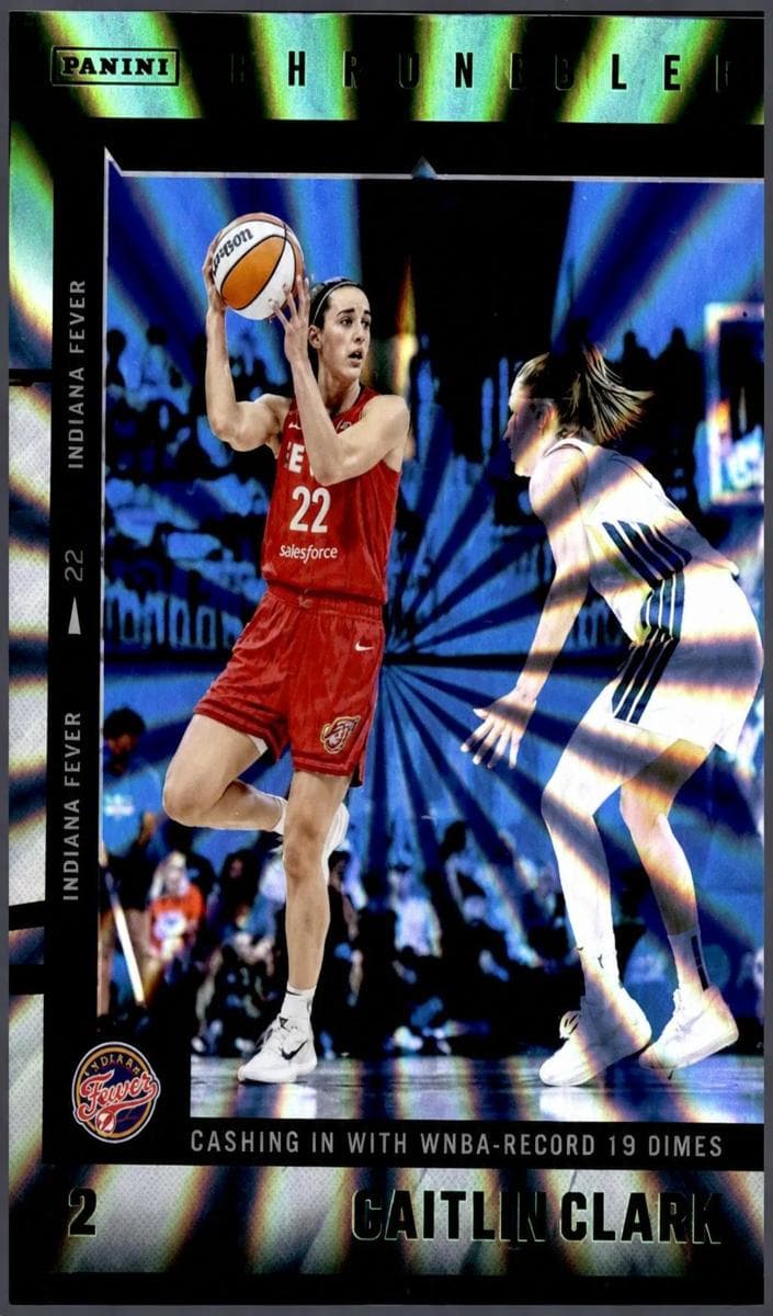 Caitlin Clark 2025 panini Donruss WNBA