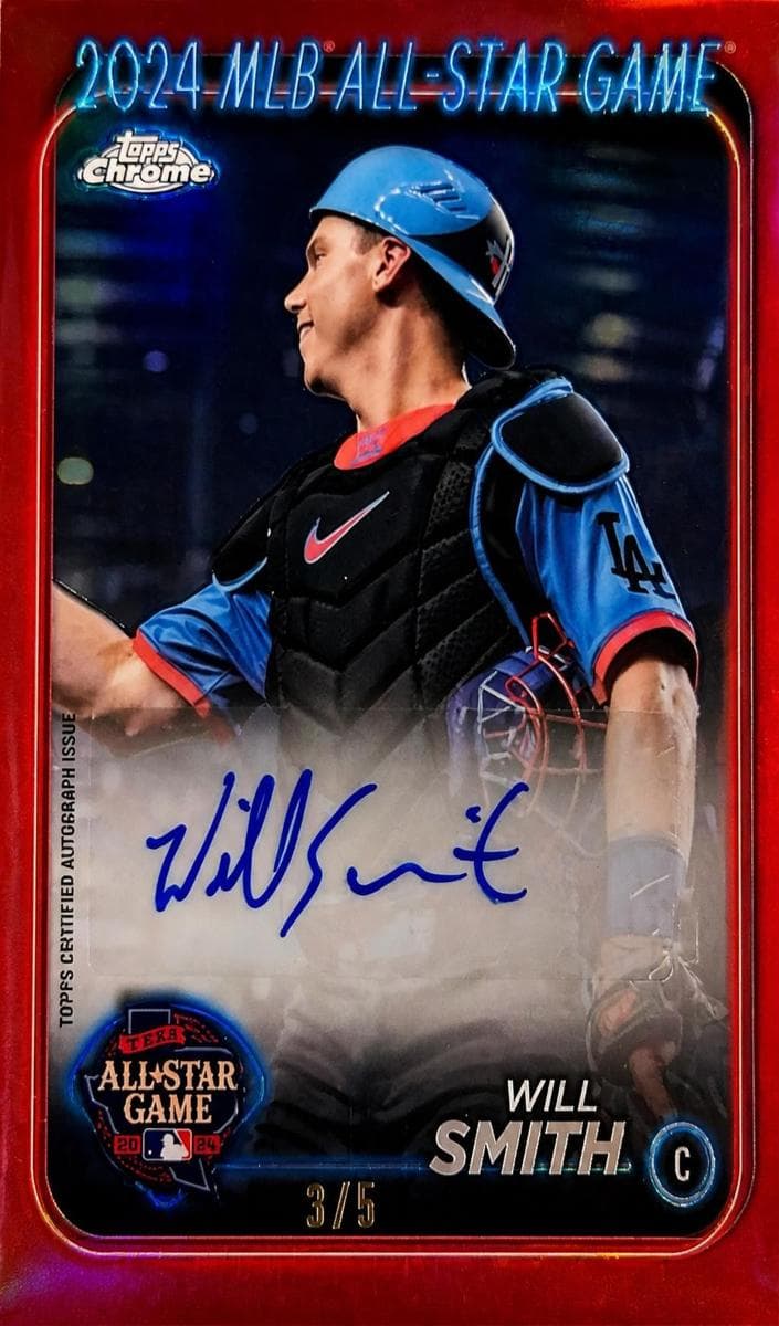 Will Smith 2024 topps Topps Chrome Update