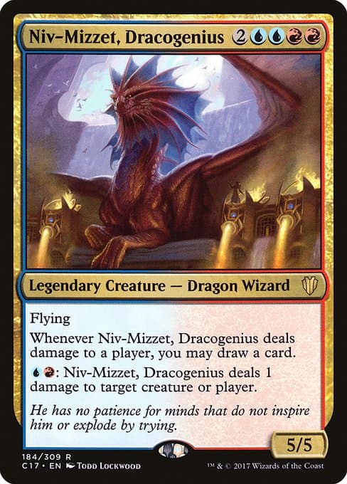 Niv-Mizzet, Dracogenius 2012 Magic: The Gathering Return to Ravnica