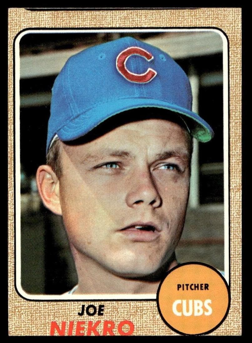 Joe Niekro 1968 topps Topps
