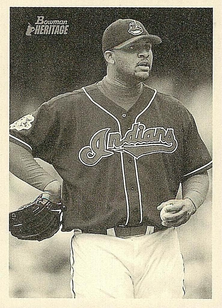 C.C. Sabathia 2001 bowman Bowman Heritage