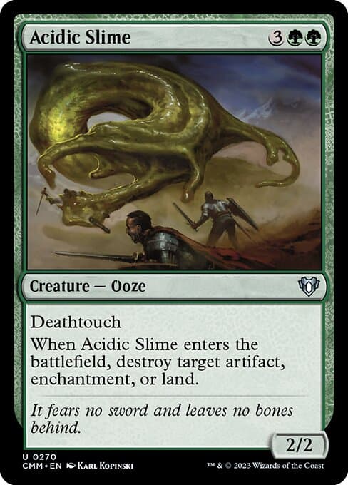 Acidic Slime 2024 Magic: The Gathering Modern Horizons 3 Commander
