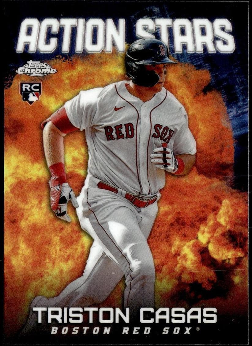 Triston Casas 2023 topps Topps Chrome Update