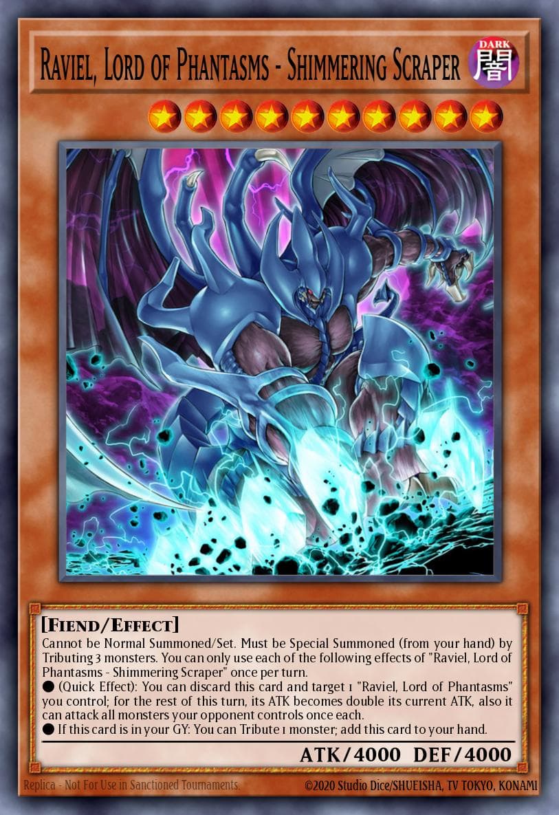 Raviel, Lord of Phantasms - Shimmering Scraper #SDSA-EN001