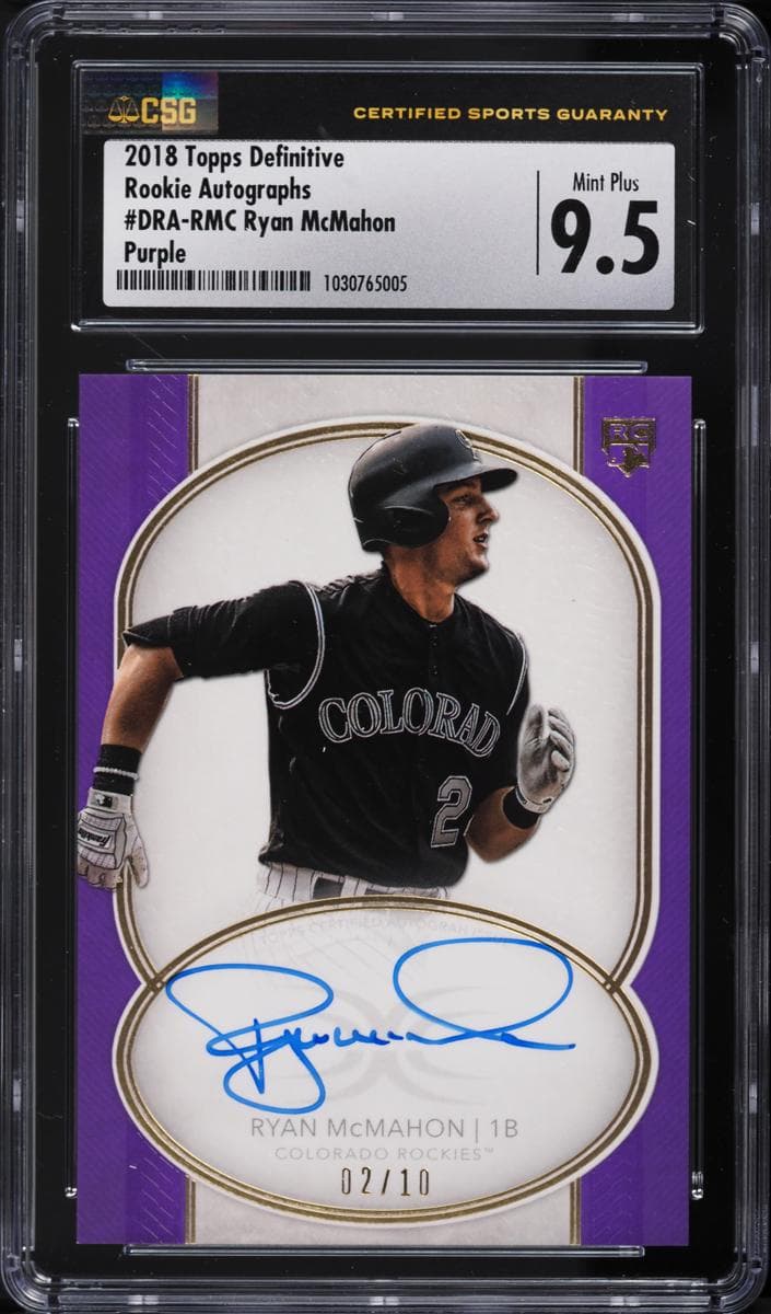 Ryan McMahon 2018 topps
