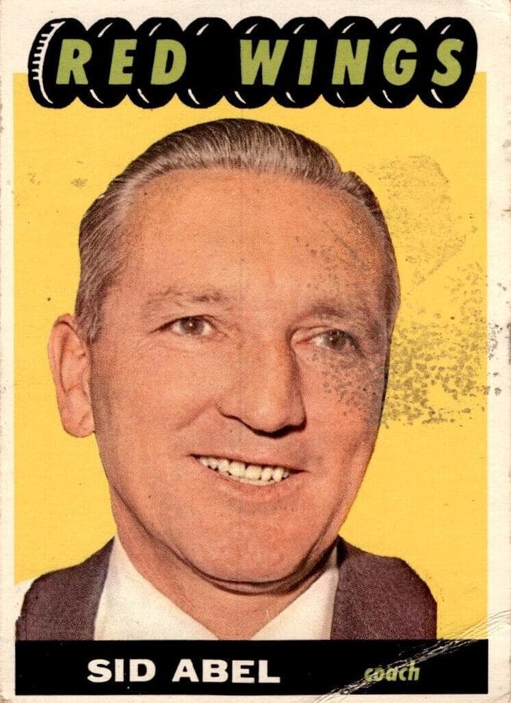 Sid Abel 1965 topps Topps