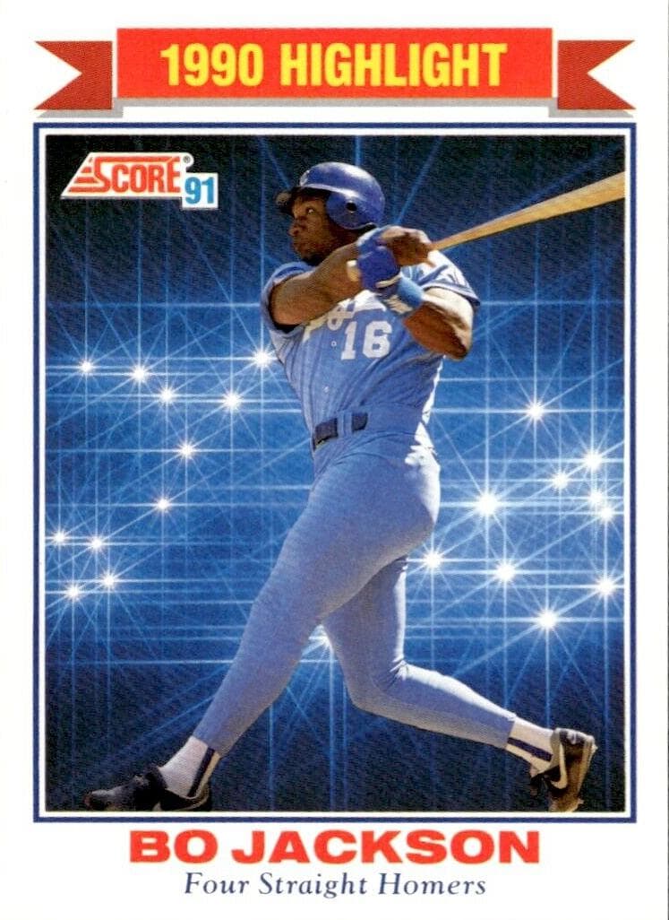 Bo Jackson 1991 panini Score