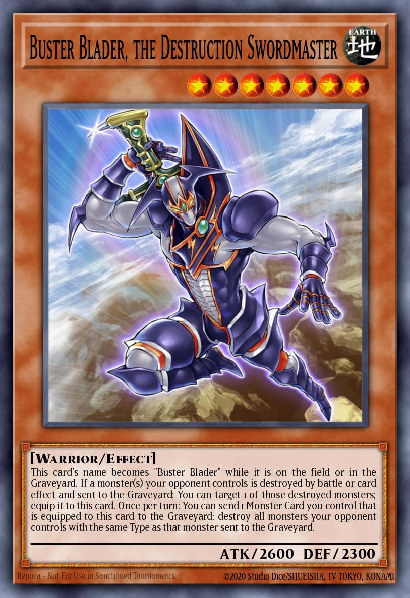 Buster Blader, the Destruction Swordmaster 2016 Yu-Gi-Oh!