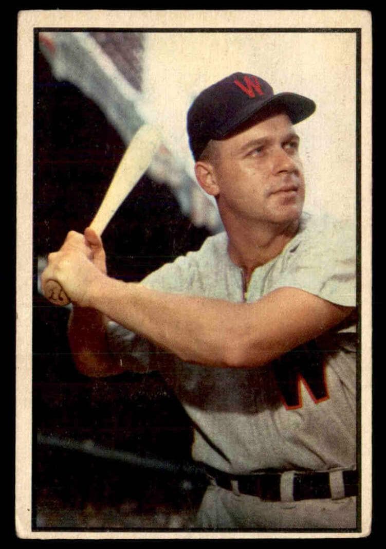 Ken Wood 1953 bowman Bowman Color