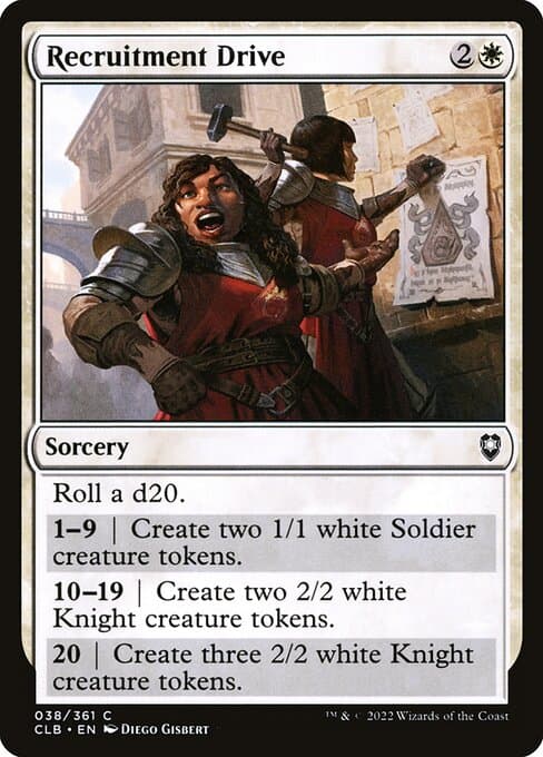 Recruitment Drive 2022 Magic: The Gathering Commander Legends: Battle for Baldur's Gate