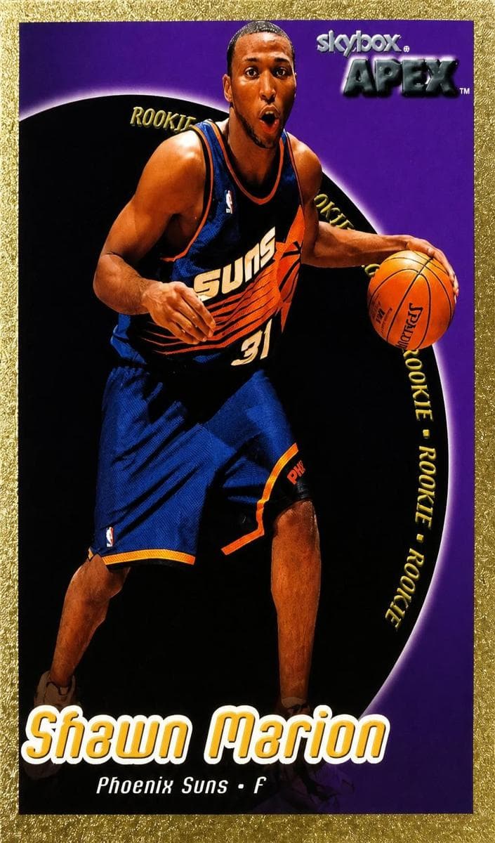 Shawn Marion 1999 skybox Apex