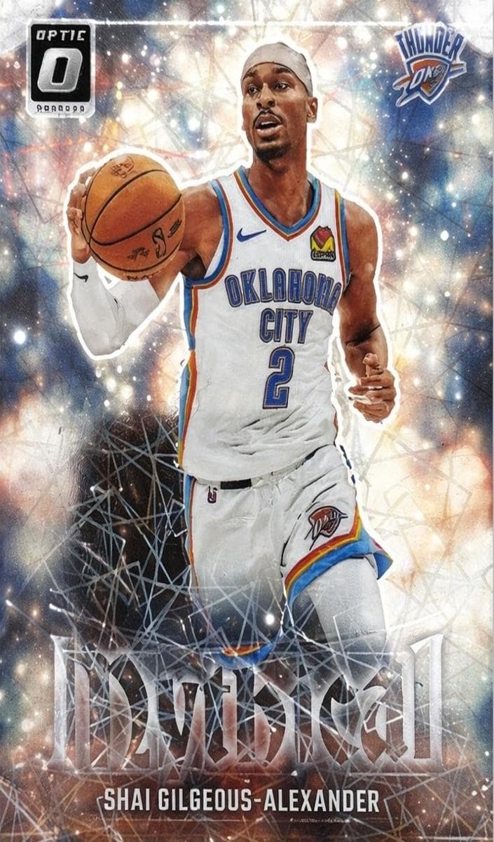Shai Gilgeous-Alexander 2024 panini Donruss Optic